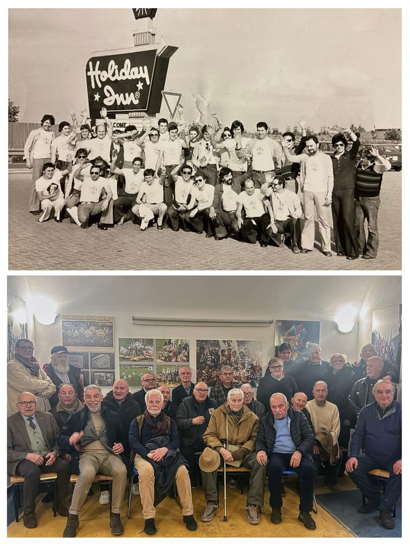 Ieri e oggi, 50 anni fa Sbandieratori dei e Sestieri